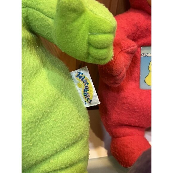 VINTAGE Teletubbies Plush - Set of 3 - Tinky Winky Po Dipsy - Playskool Hasbro - Picture 4 of 10